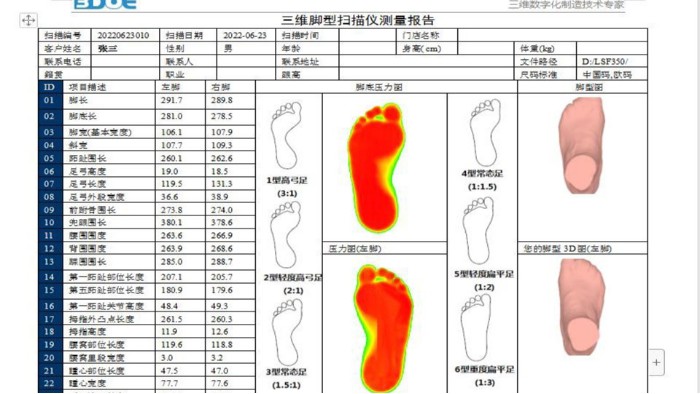量腳——是高端定制鞋的重要環節